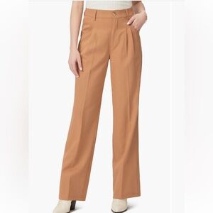 PAIGE Merano Pleated Straight Leg Pants